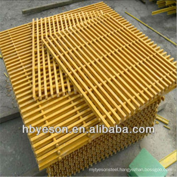 Ortho Material 38*38mm mesh size fiber reinforced plastic molded grating with thicker bar
